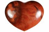 Colorful Carnelian Agate Heart #121555-1